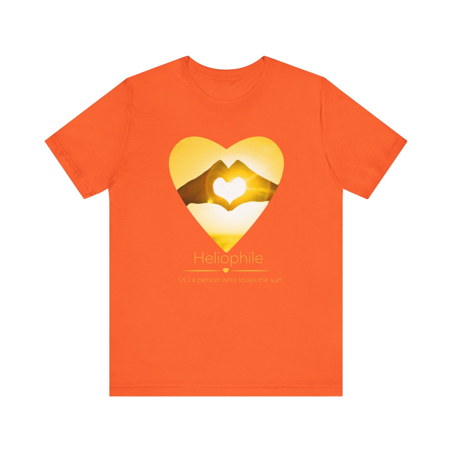 Heliophile - sun lover T-shirt