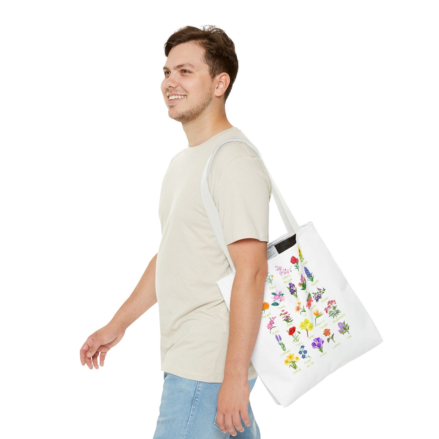 Favorite Flowers Tote Bag
