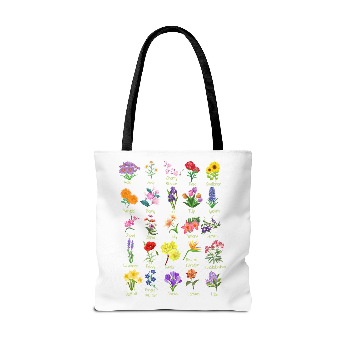 Favorite Flowers Tote Bag
