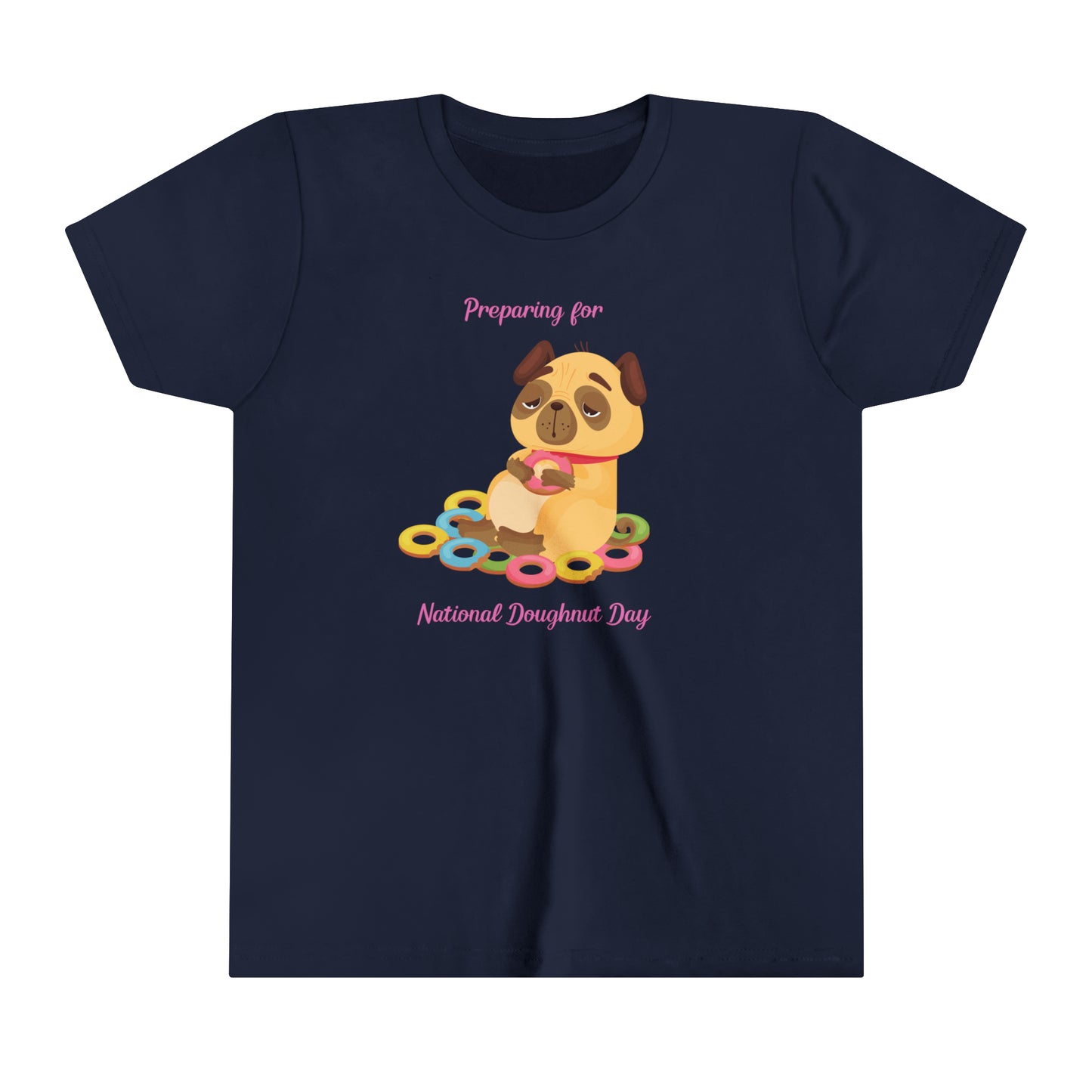 Preparing for Donut Day Kids T-shirt