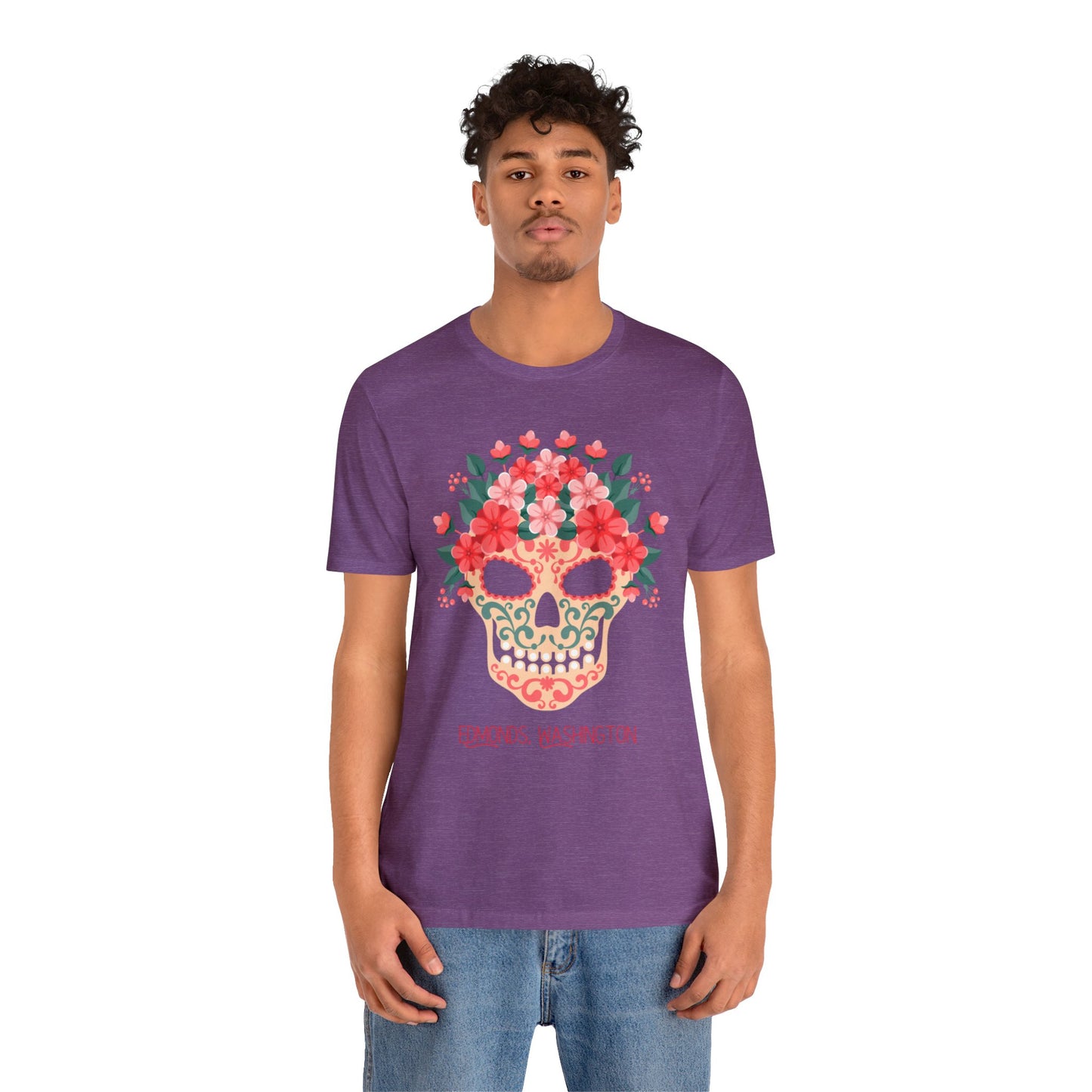 Sugar Skull Edmonds Love T-Shirt