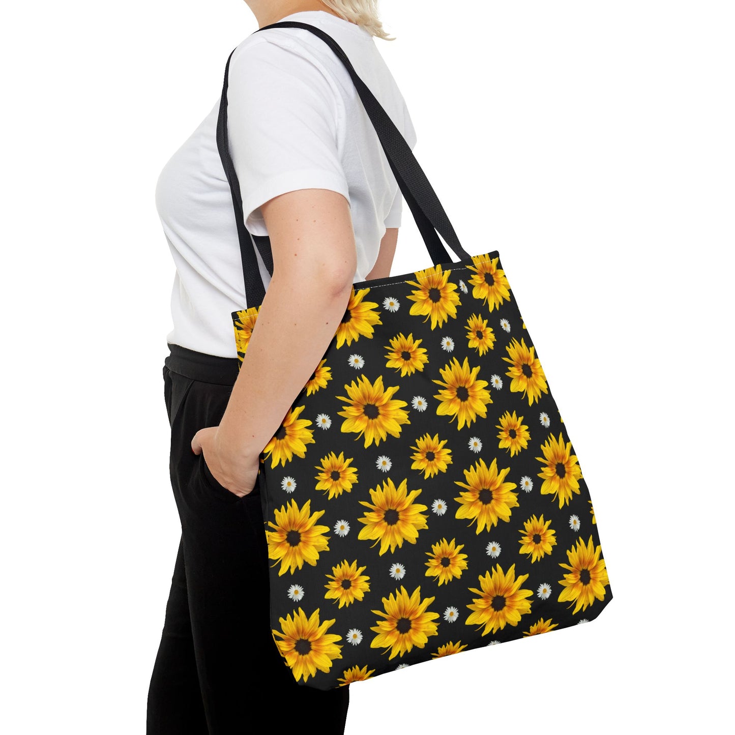 Sunflower Daisy Tote Bag