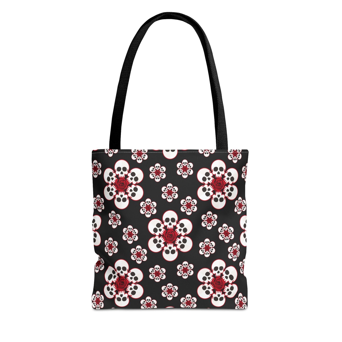 Skull Flower Tote Bag
