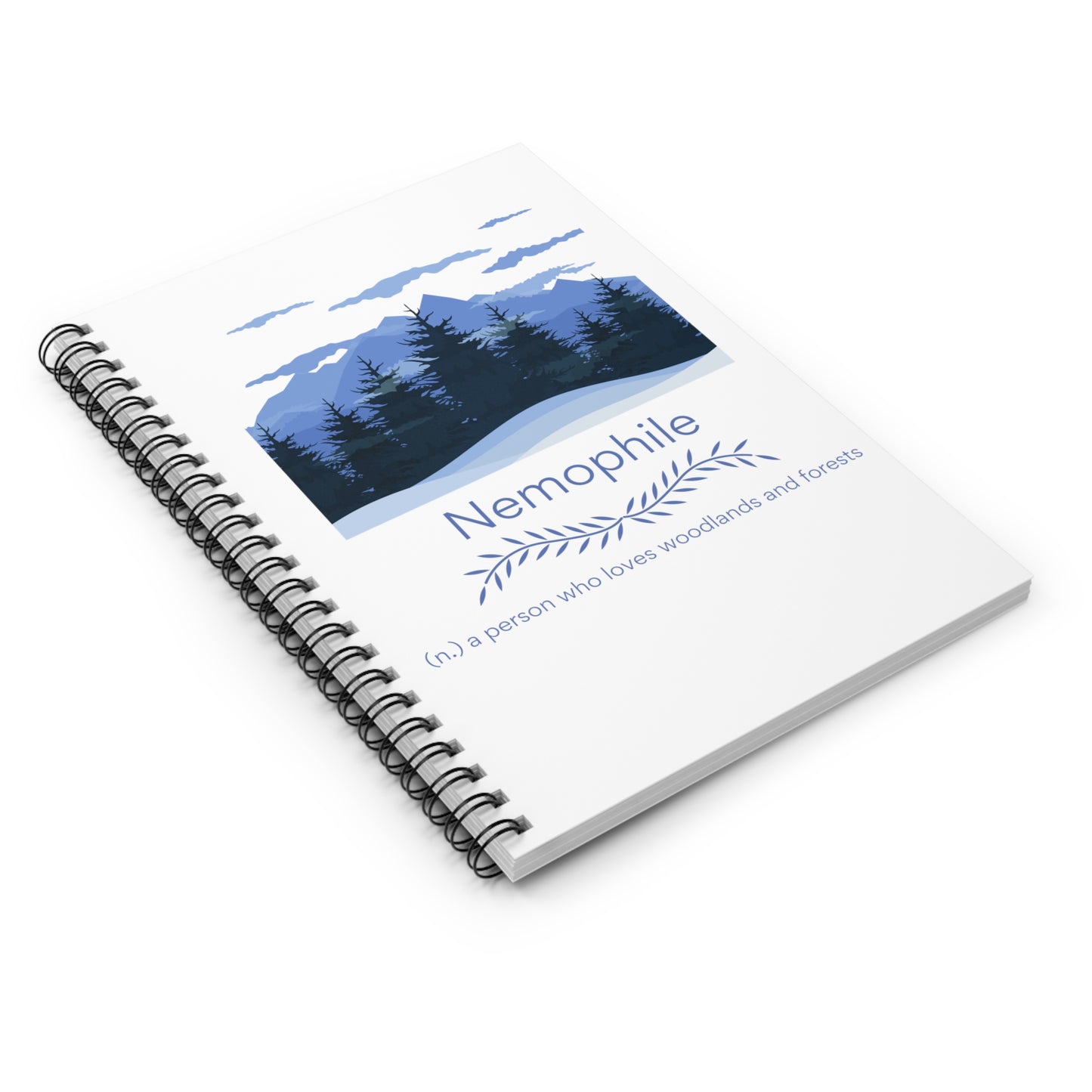 Nemophile Spiral Notebook - Ruled Line