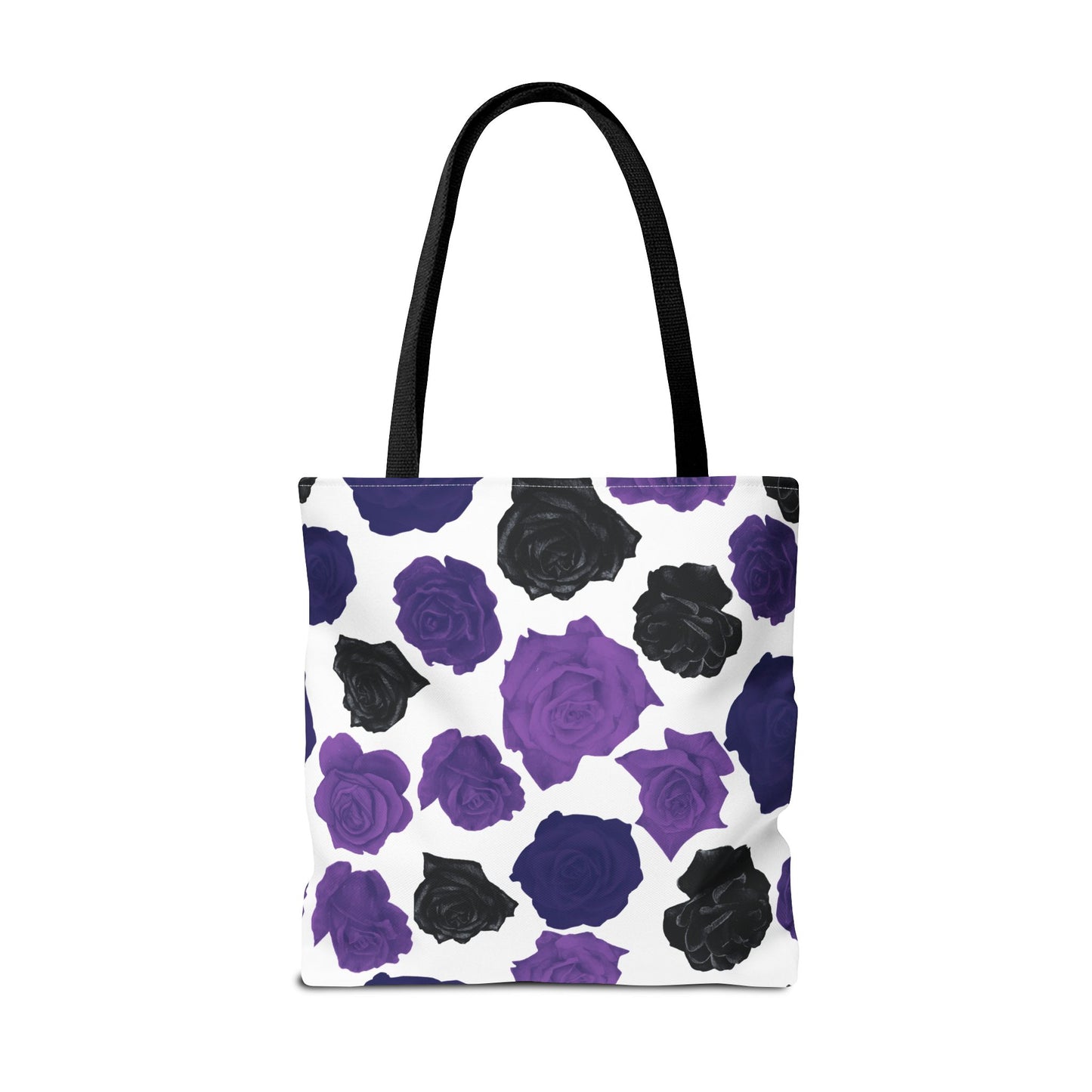 Dark Purple Roses Tote Bag