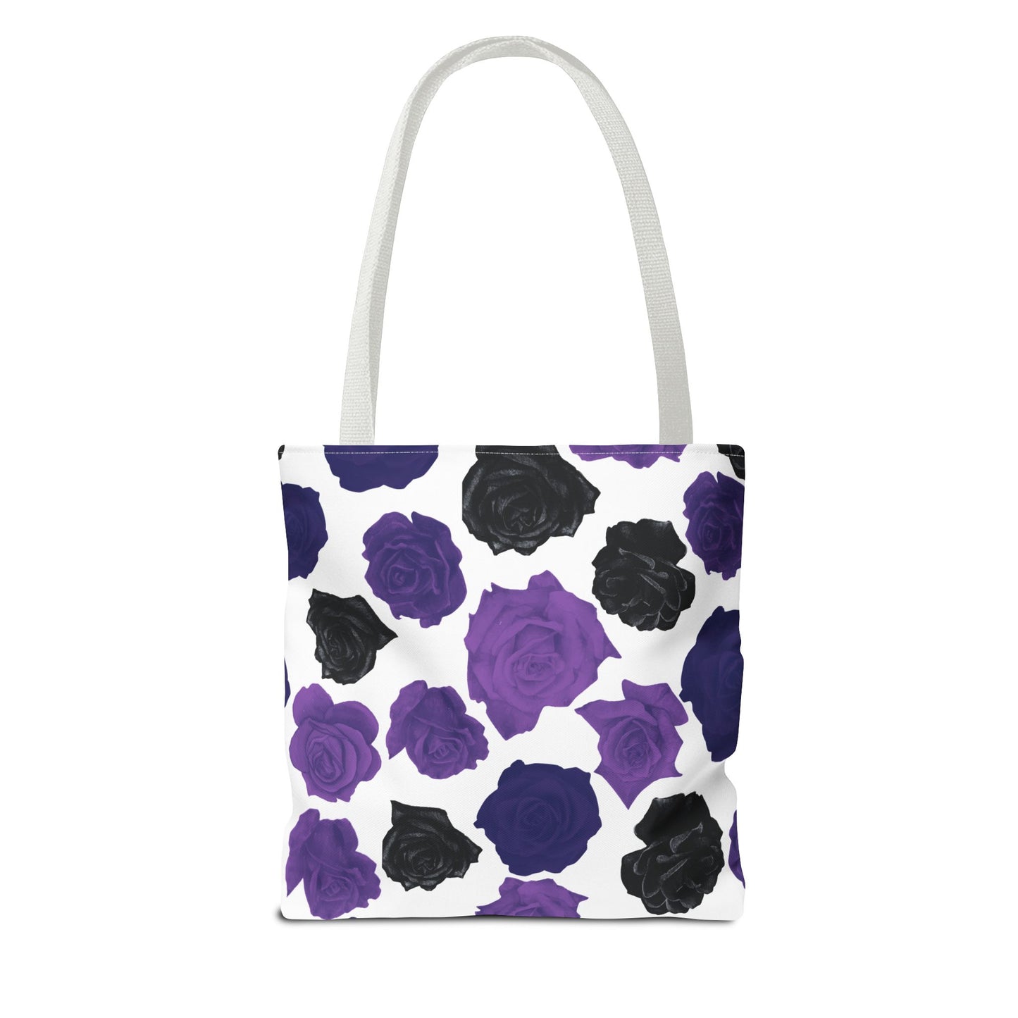 Dark Purple Roses Tote Bag