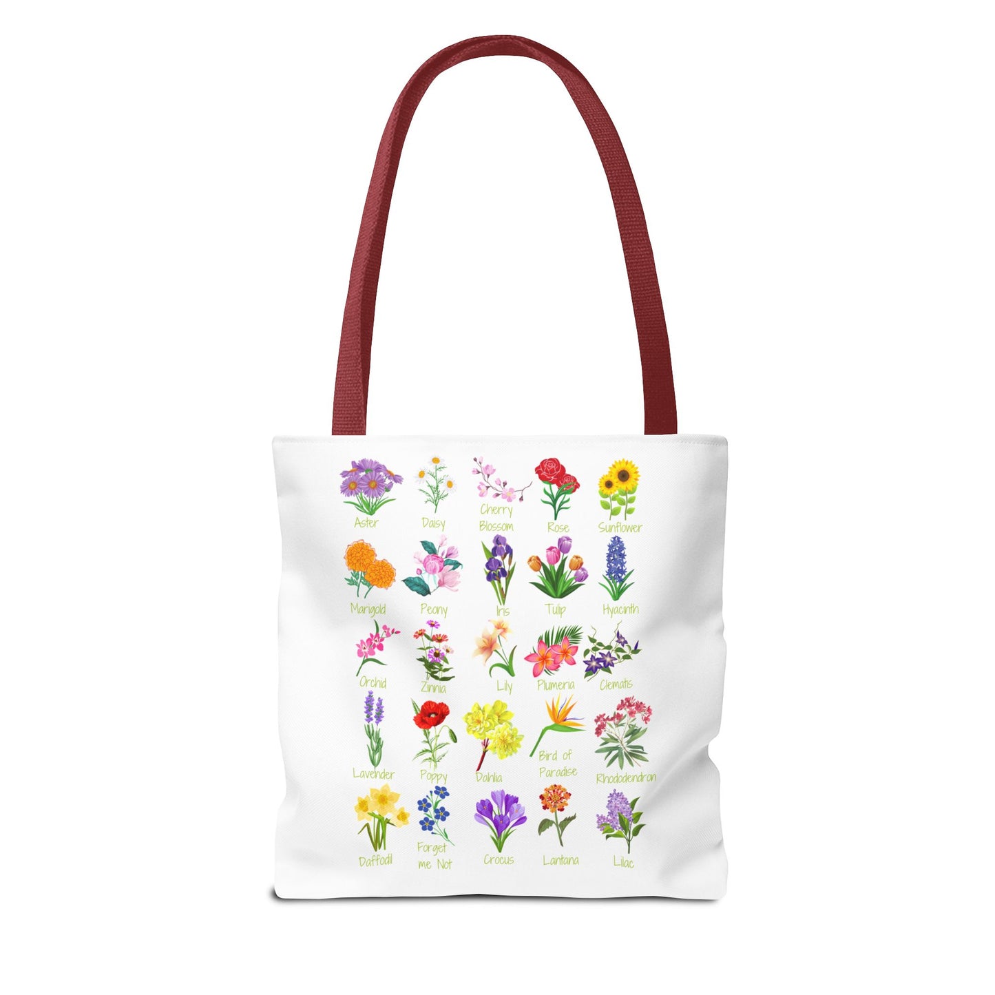 Favorite Flowers Tote Bag