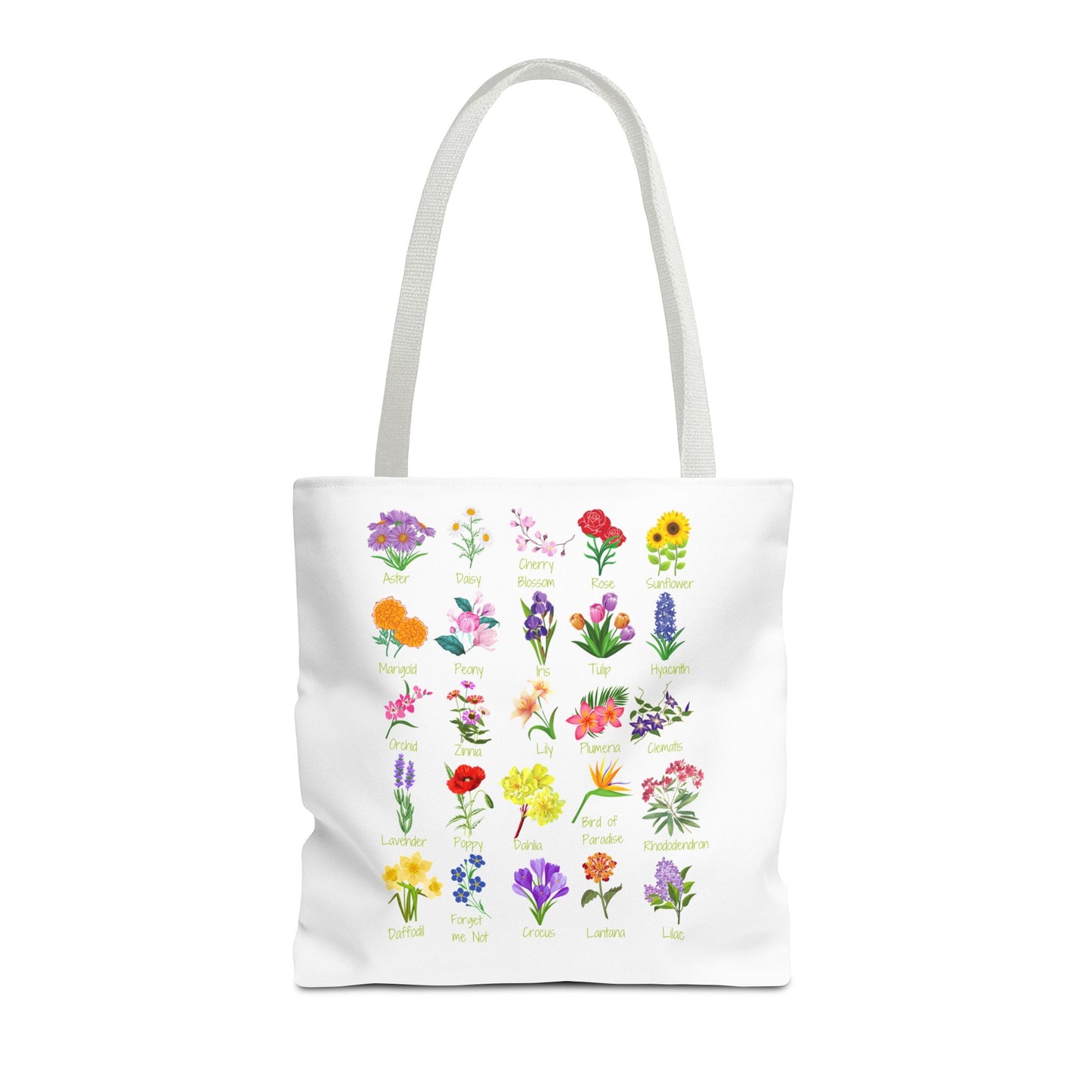 Favorite Flowers Tote Bag