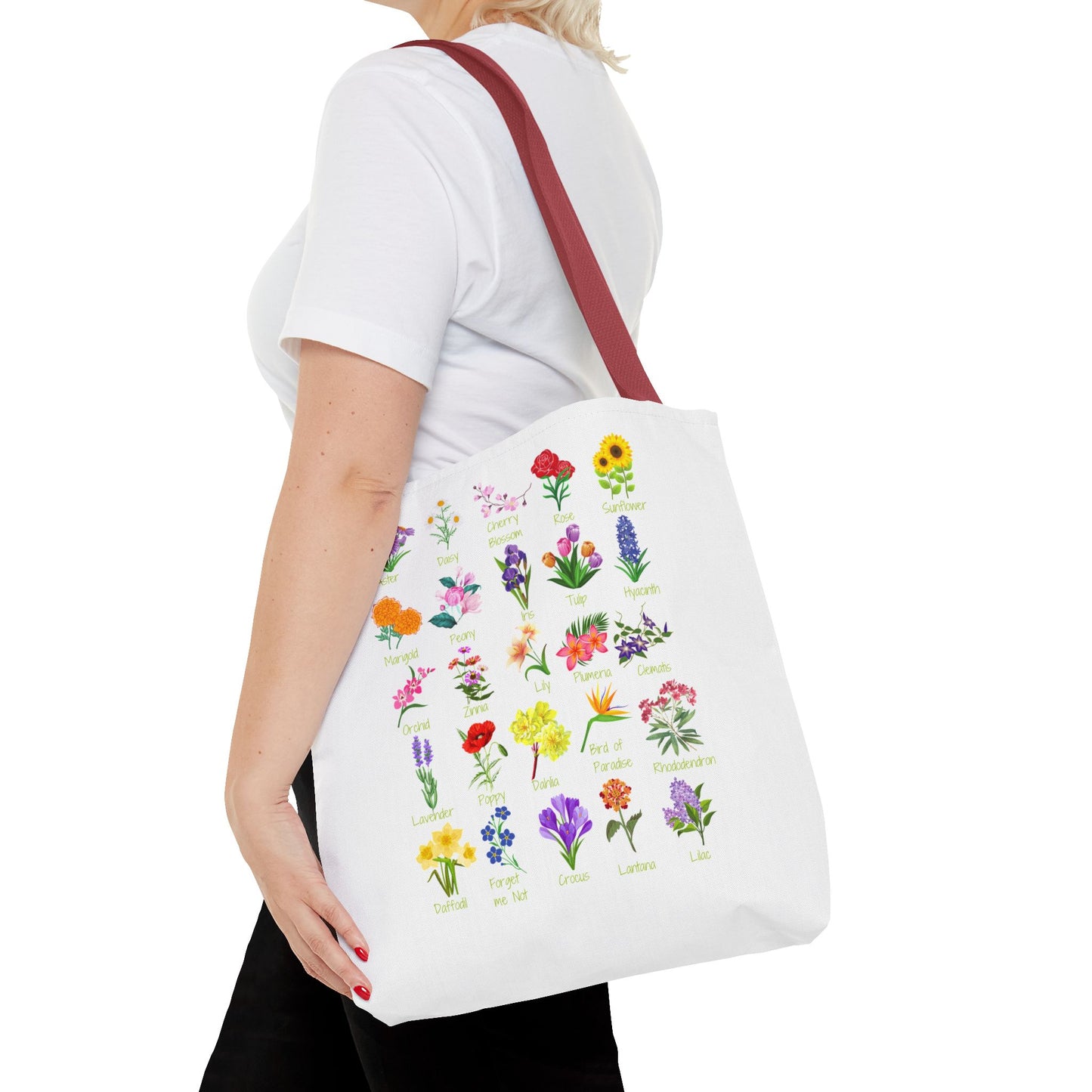 Favorite Flowers Tote Bag