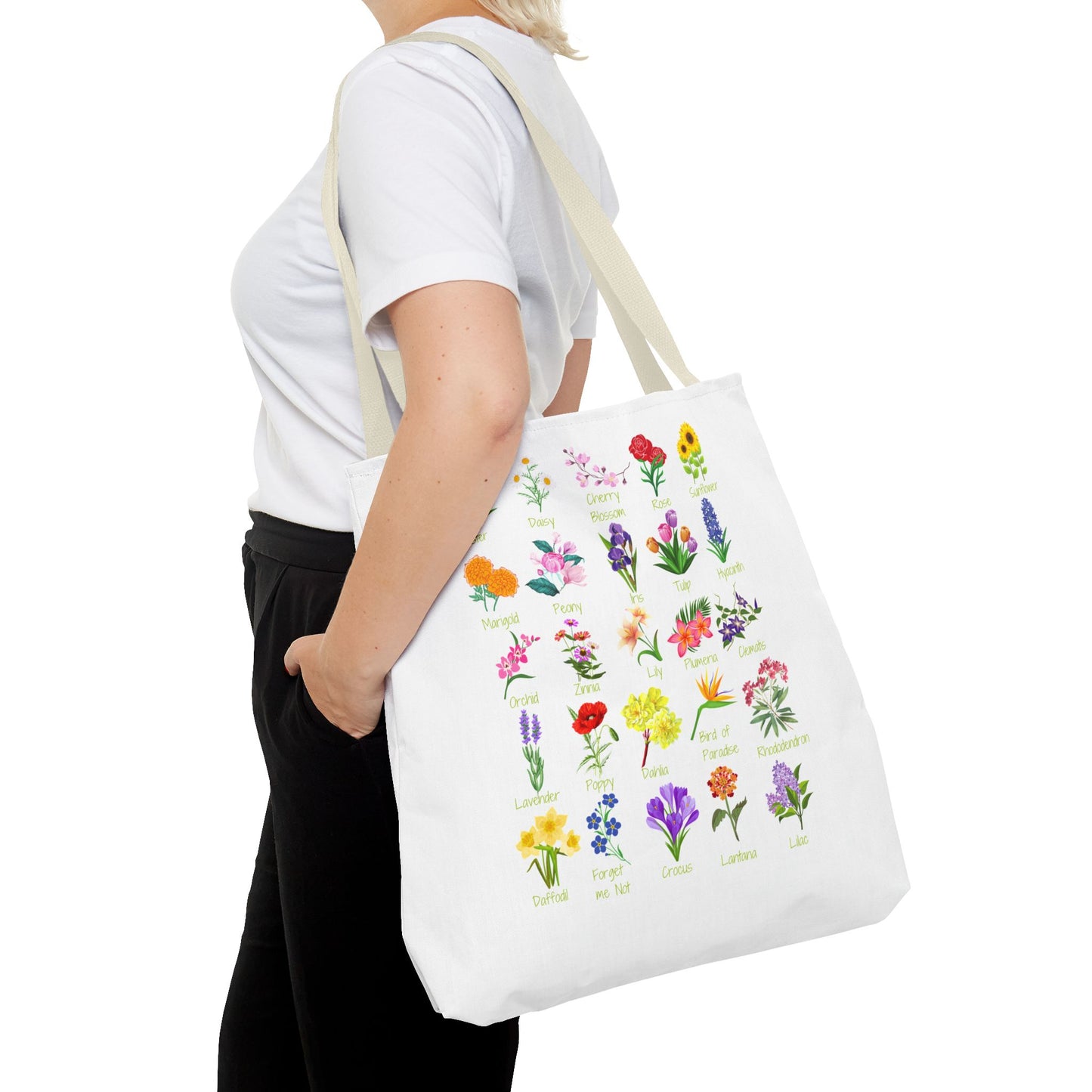 Favorite Flowers Tote Bag