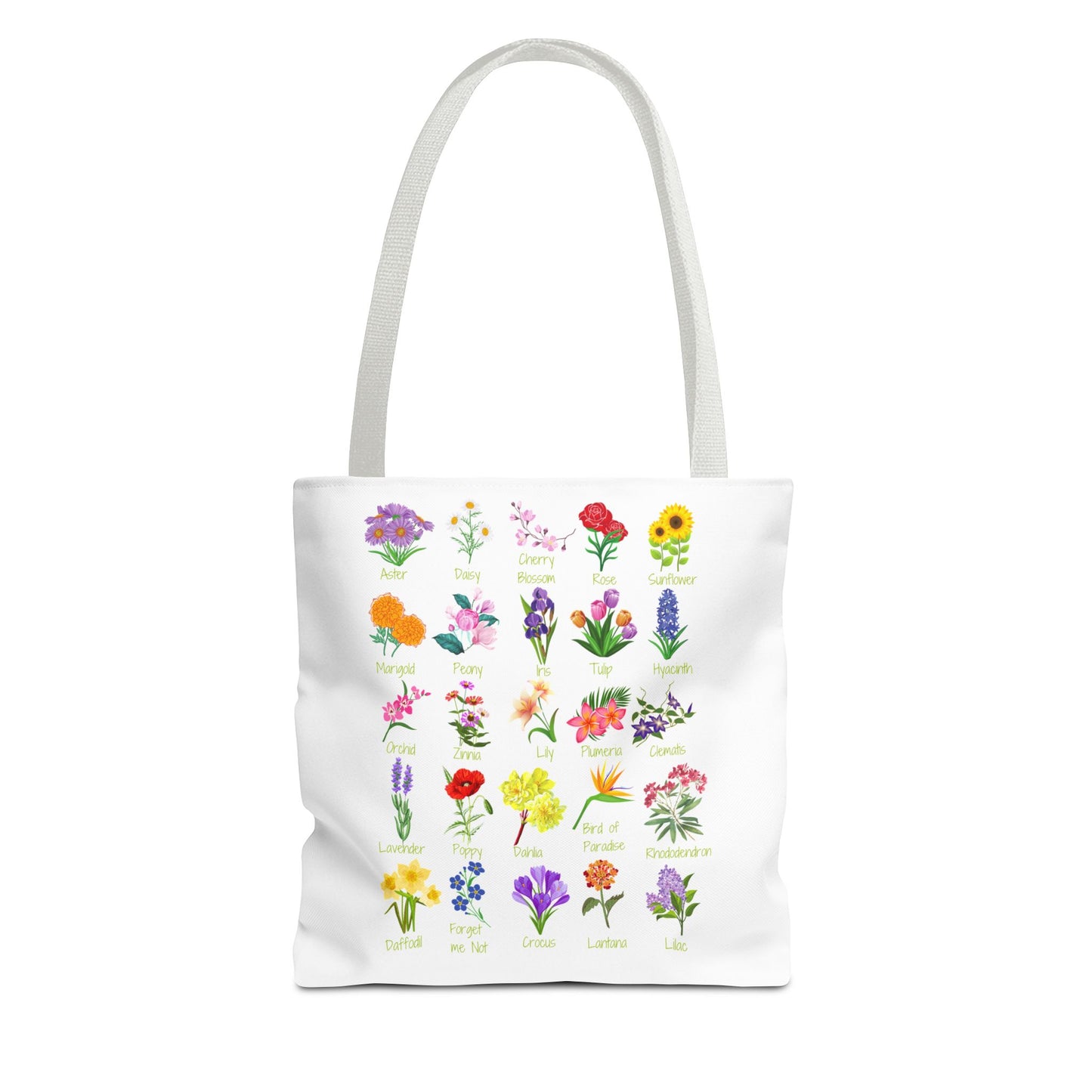 Favorite Flowers Tote Bag