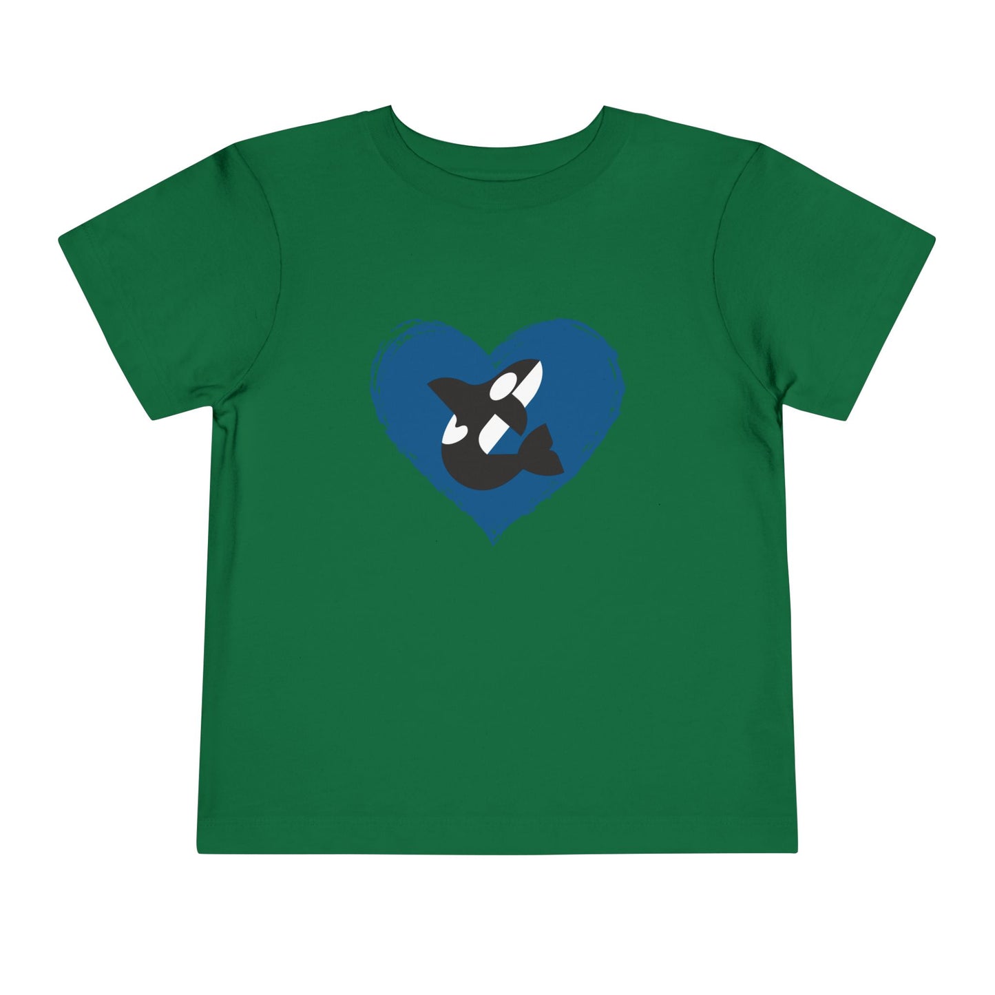 Orca Heart Toddler T-shirt