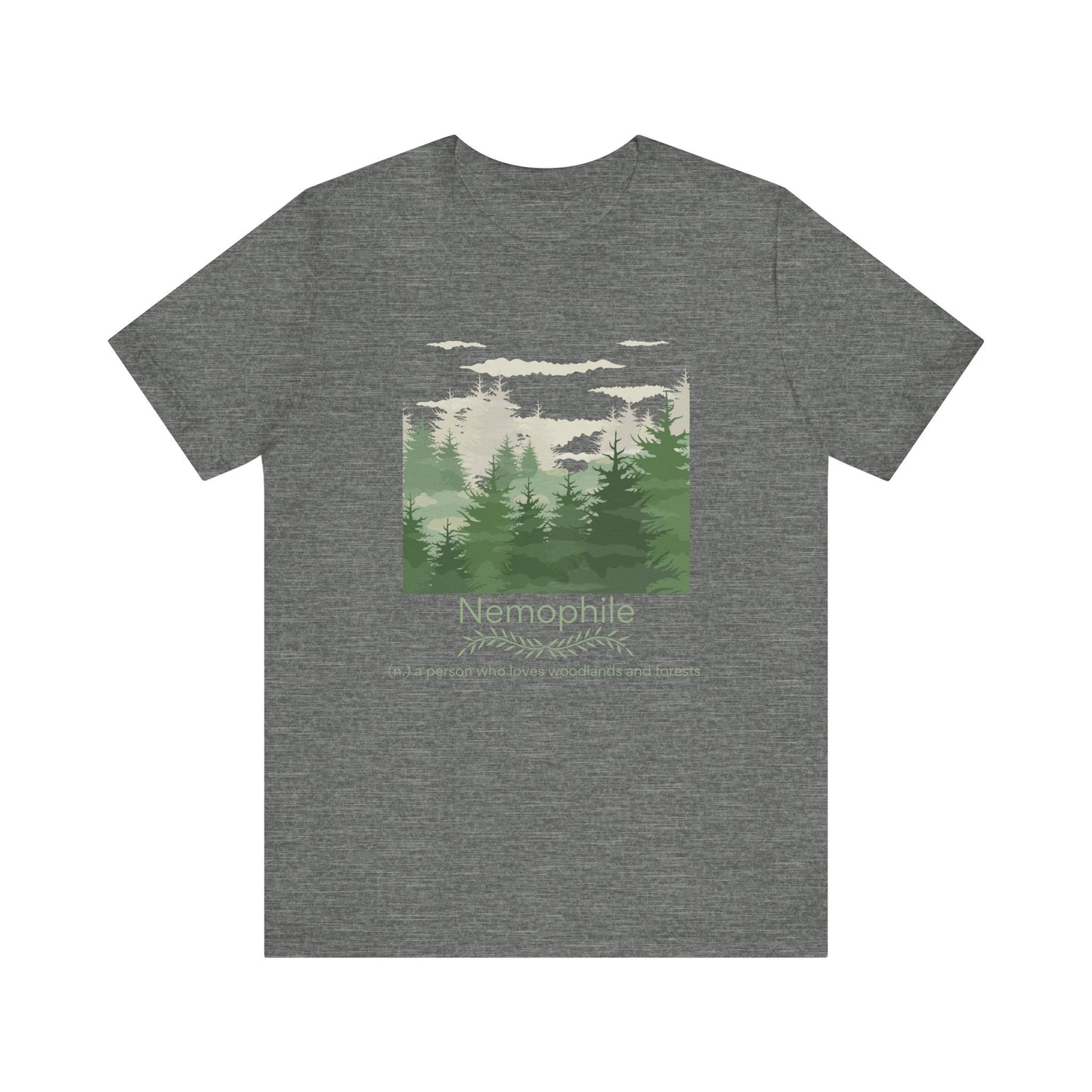 Nemophile II - forest and woodlands lover T-shirt