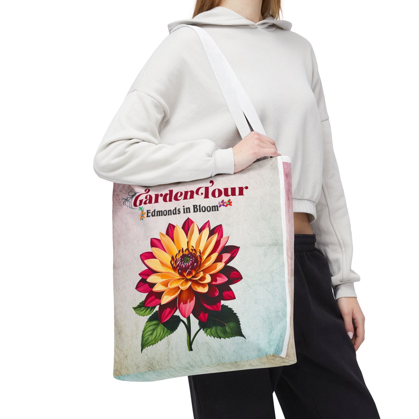 Edmonds in Bloom Garden Tour 2026 Tote Bag (Gradient)