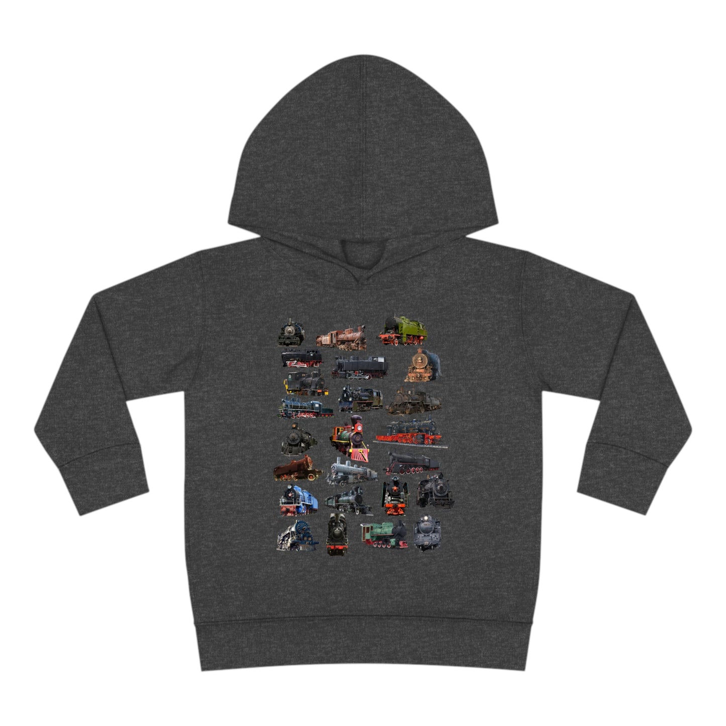 Locomotive Steam Engines Toddler Pullover Fleece Hoodie