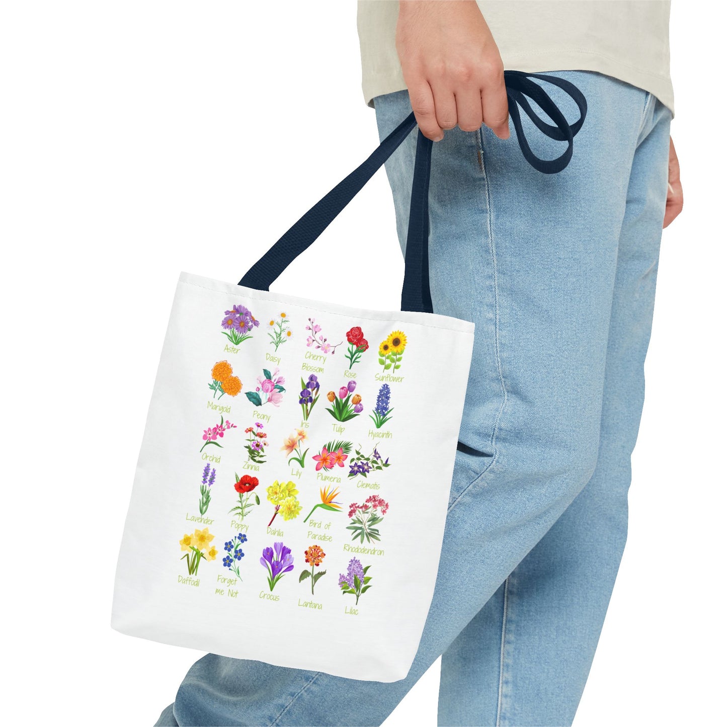 Favorite Flowers Tote Bag