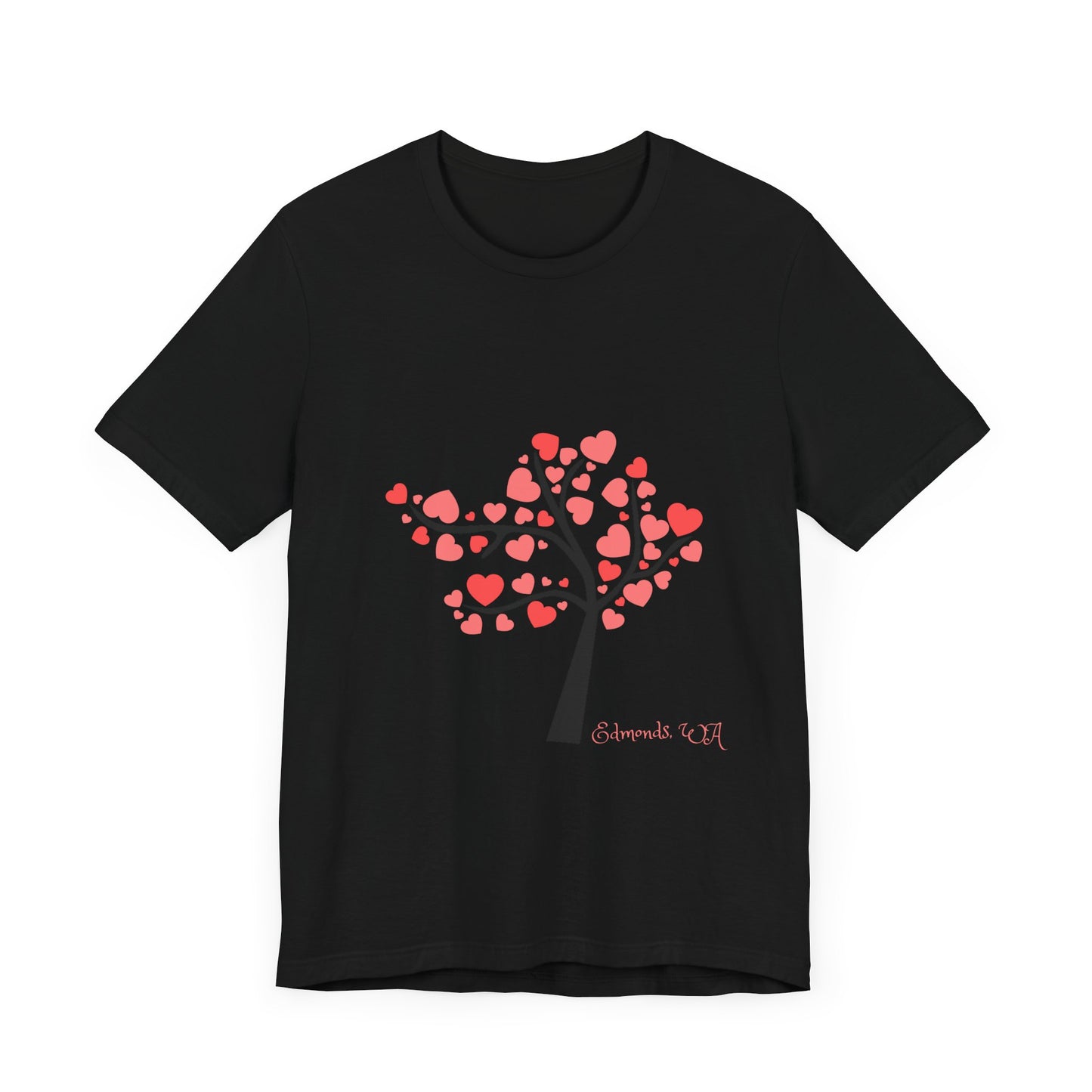 Edmonds Cherry Love Tree Short Sleeve Tee