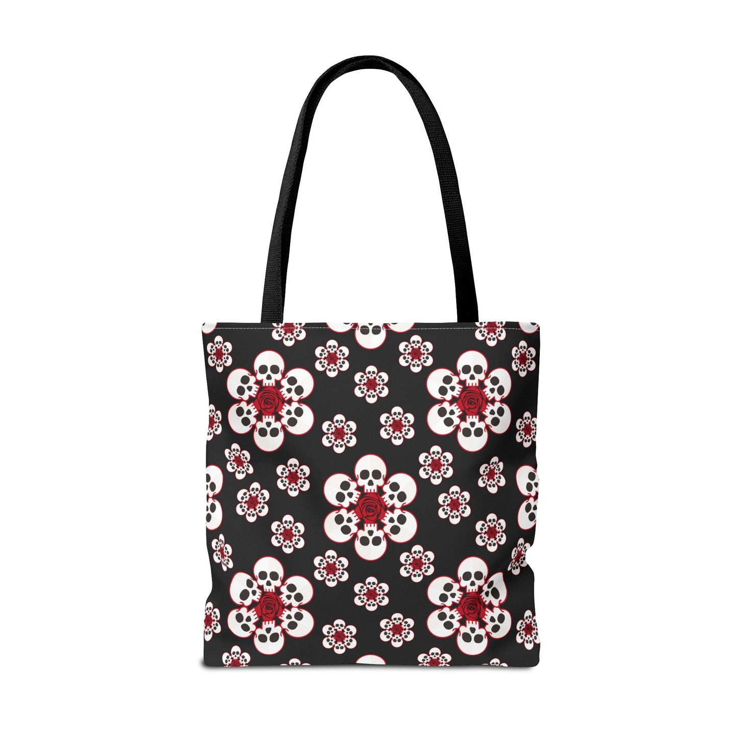 Skull Flower Tote Bag