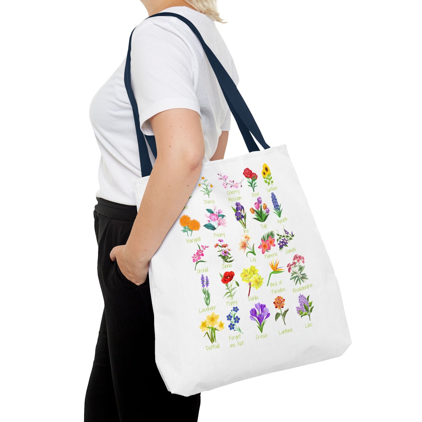 Favorite Flowers Tote Bag