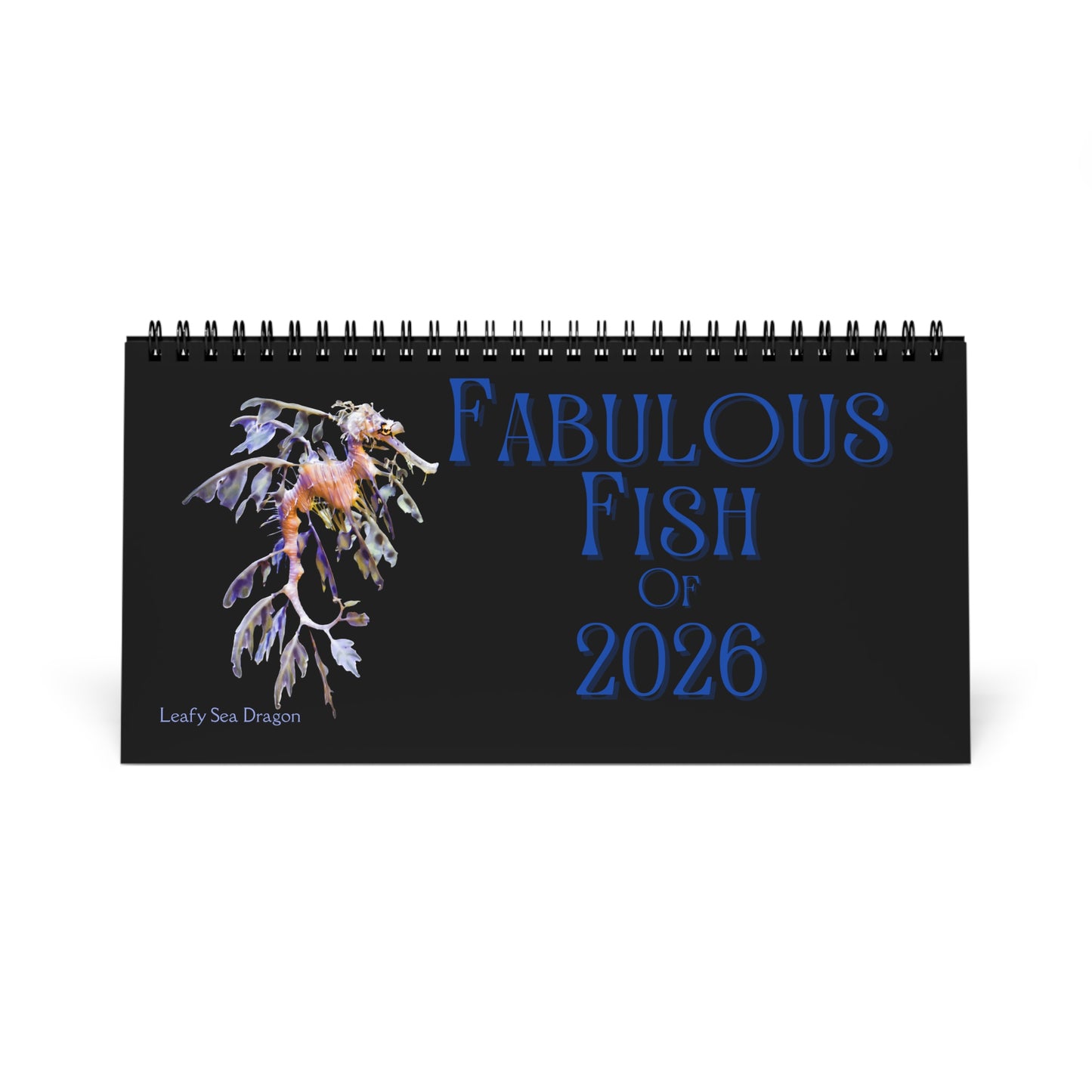 Fabulous Fish of 2026 Desktop Calendar
