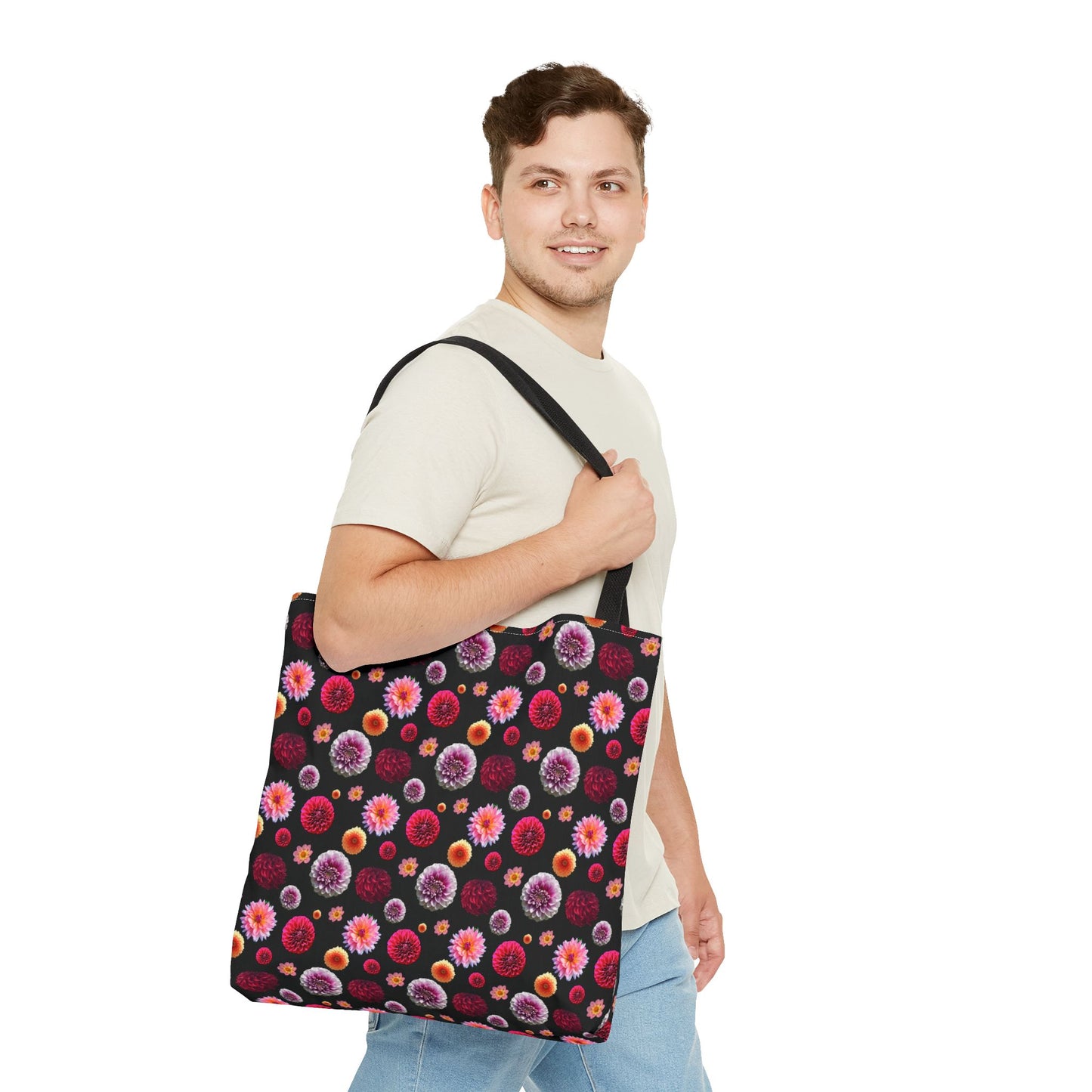 Dahlia Mix Tote Bag