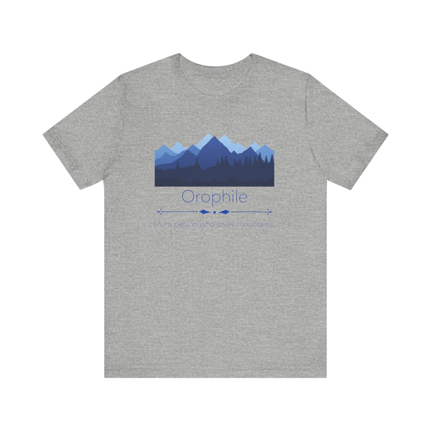 Orophile - mountain lover T-shirt
