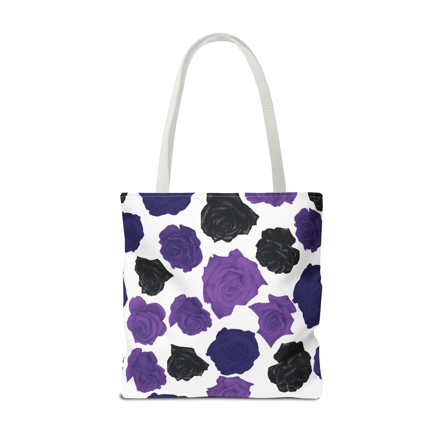 Dark Purple Roses Tote Bag