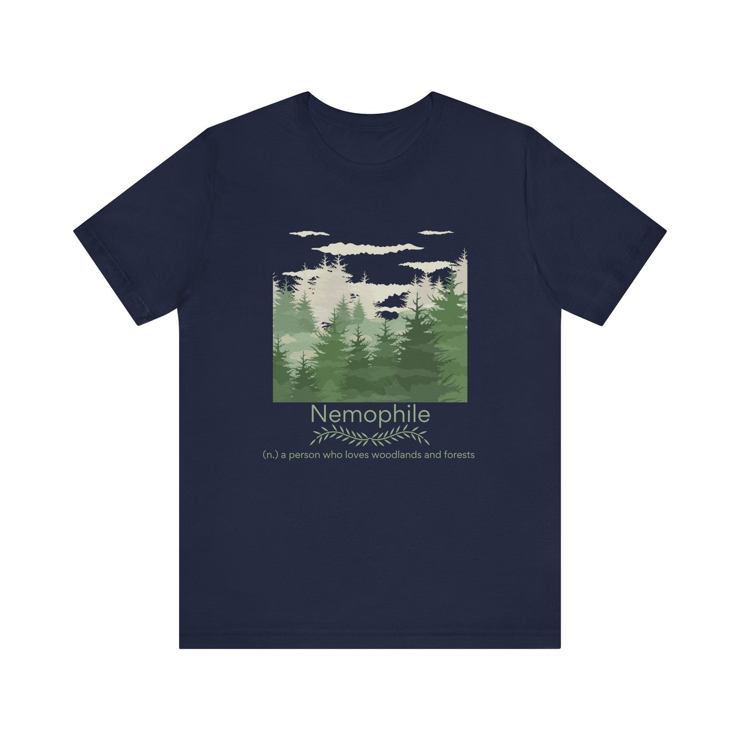 Nemophile II - forest and woodlands lover T-shirt