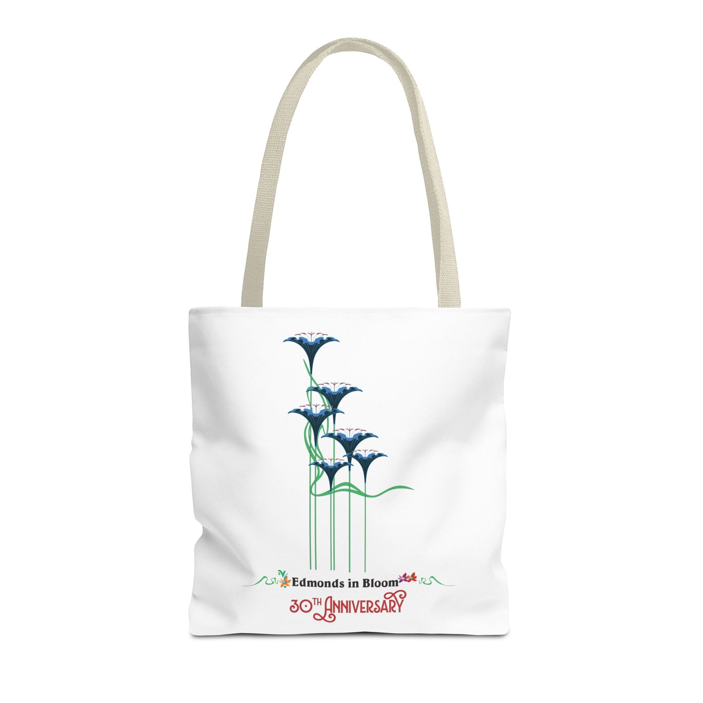 Edmonds in Bloom 30th Anniversary (Flowers) Tote Bag
