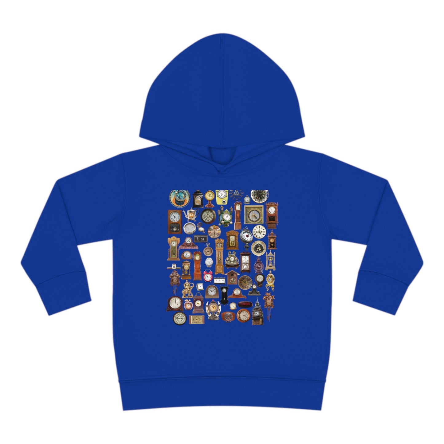 All the Clocks Toddler Pullover Fleece Hoodie