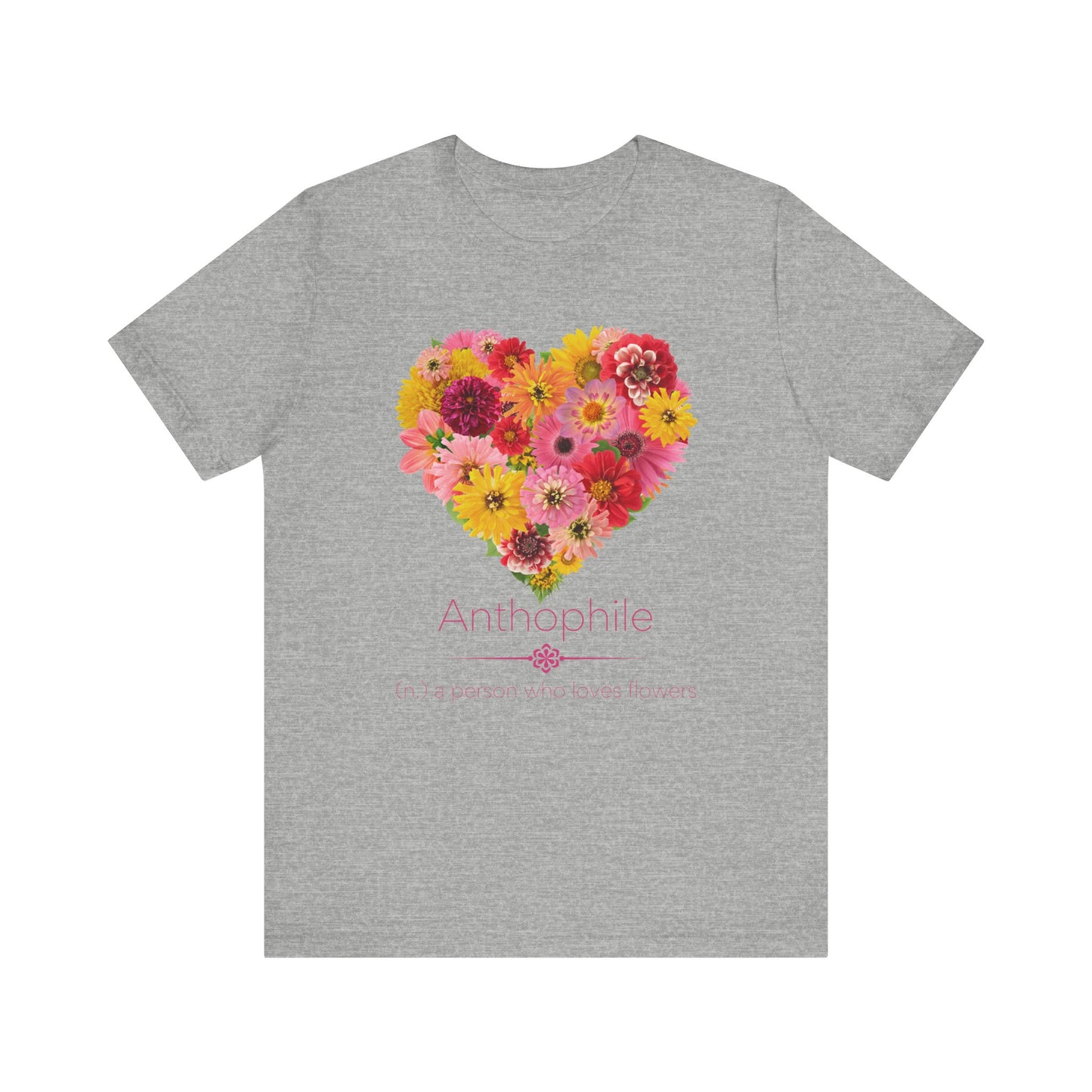 Anthophile - flower lover T-shirt