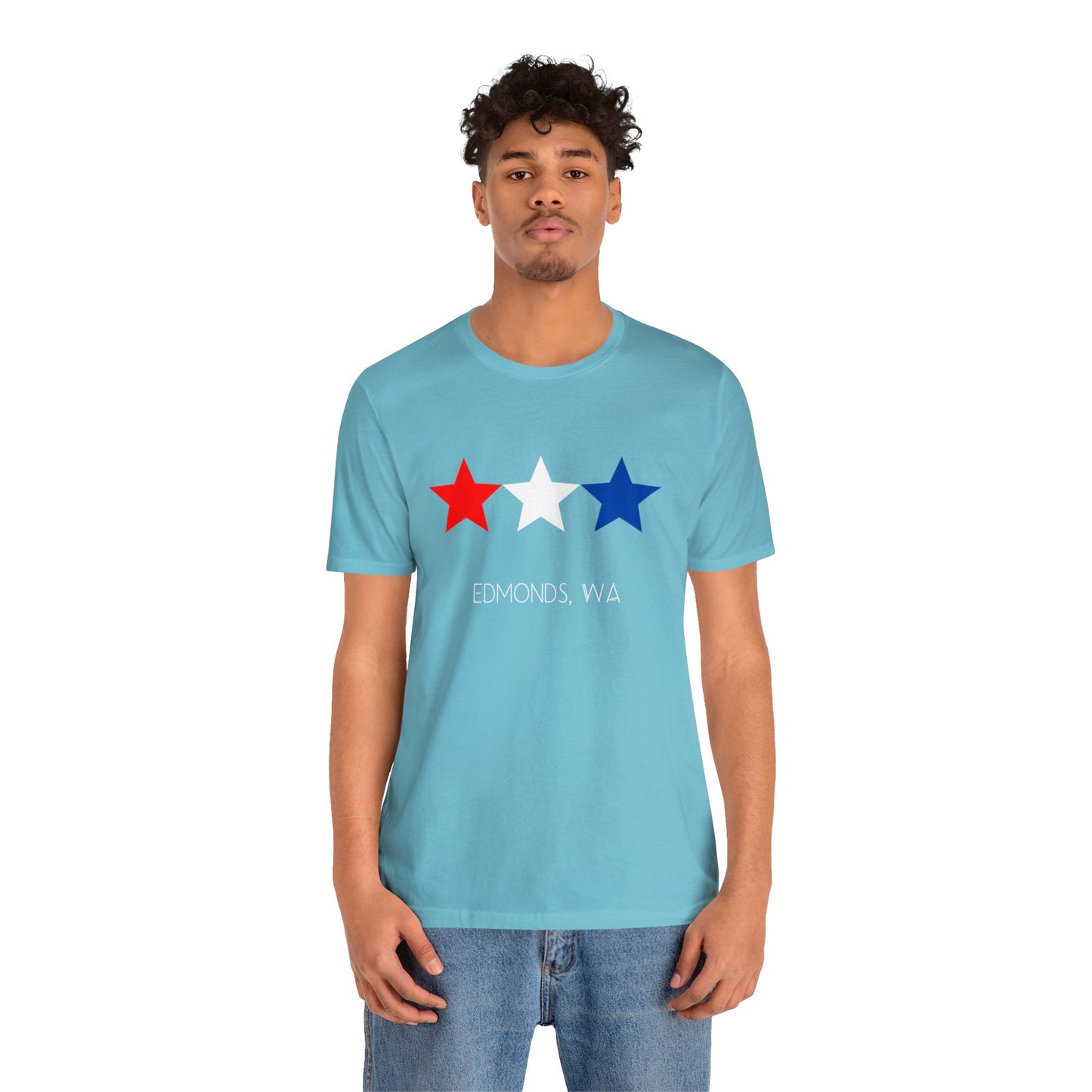 Edmonds Red White and Blue Star T-shirt
