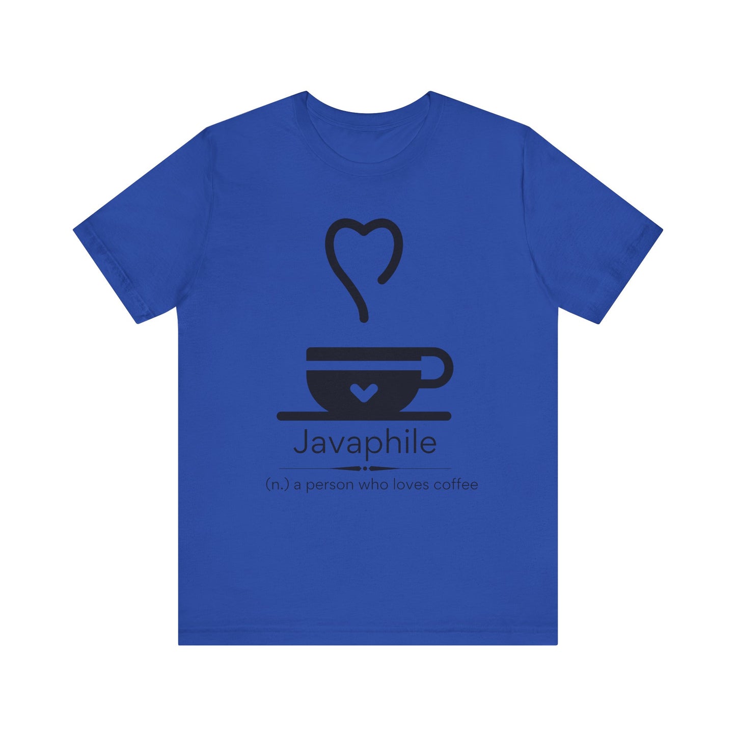 Javaphile - coffee lover T-shirt