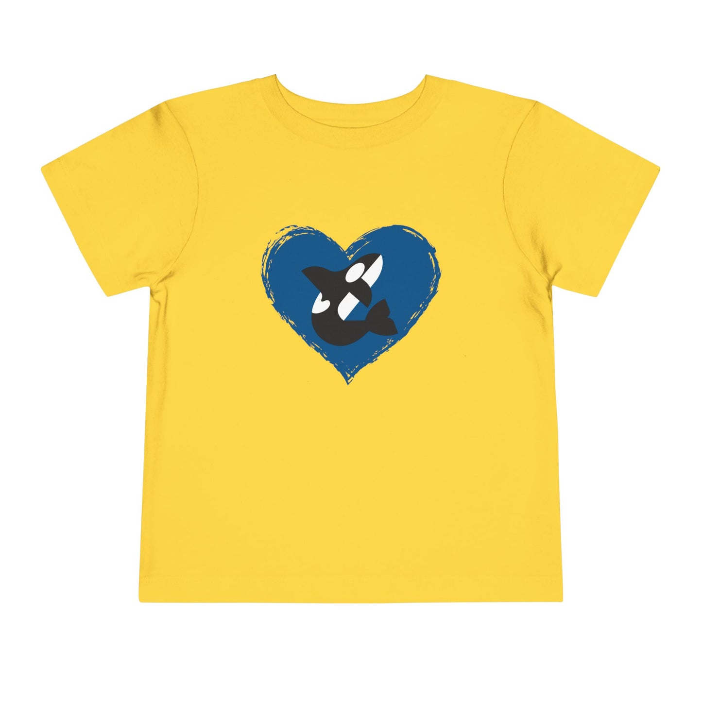 Orca Heart Toddler T-shirt
