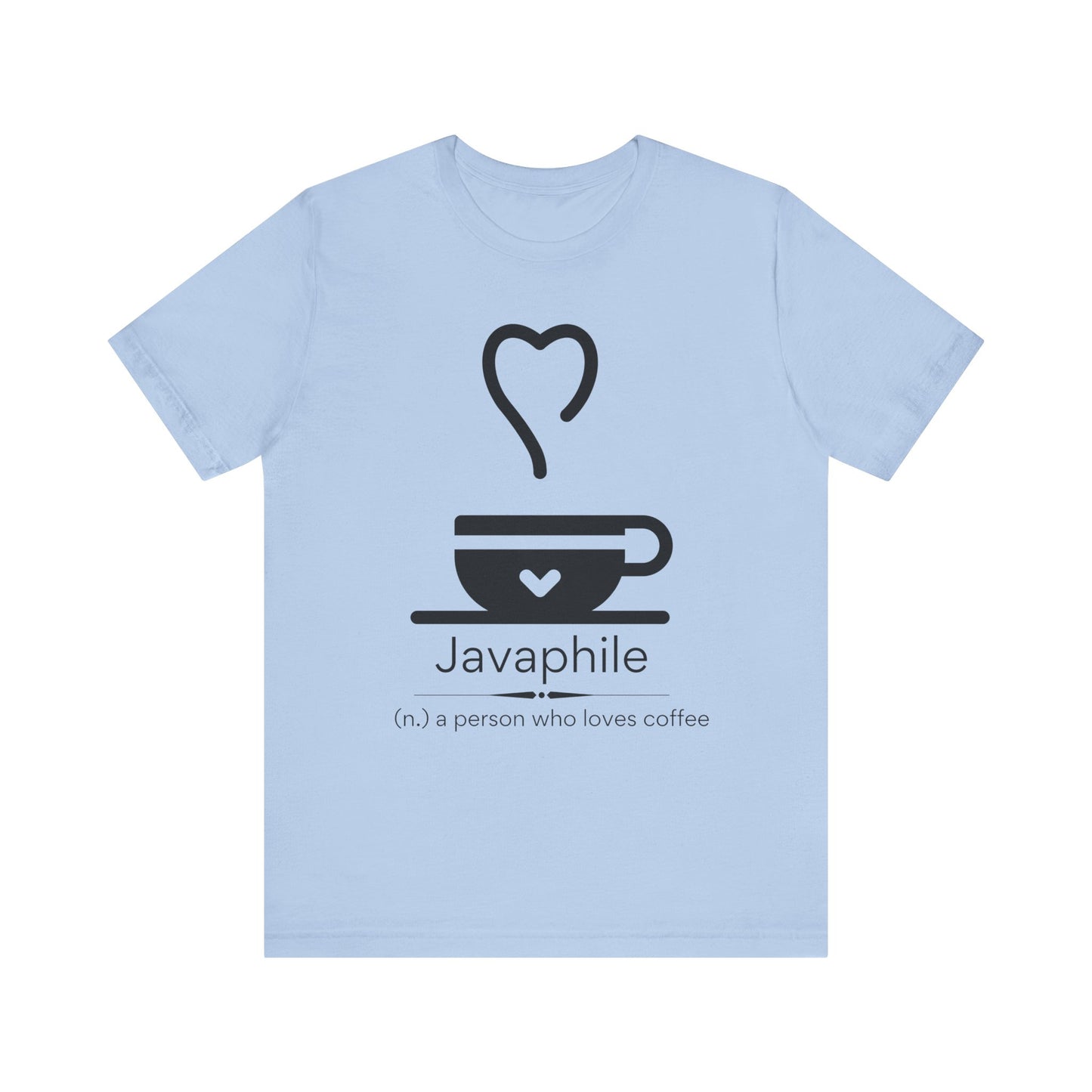 Javaphile - coffee lover T-shirt