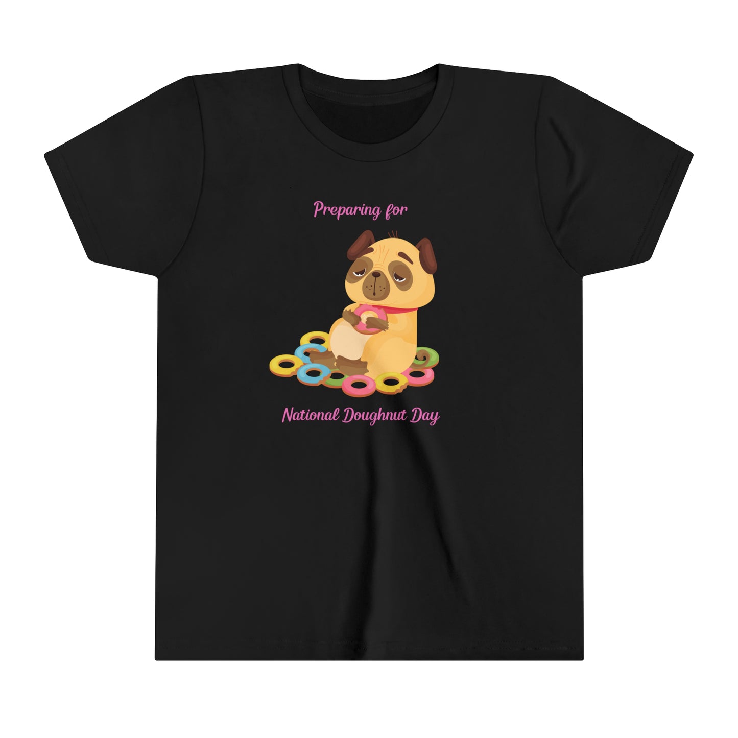 Preparing for Donut Day Kids T-shirt