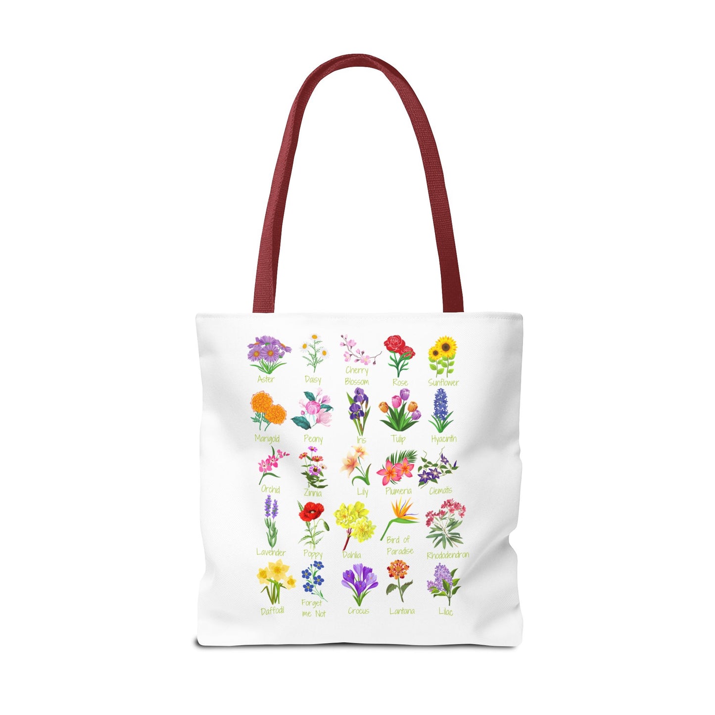 Favorite Flowers Tote Bag