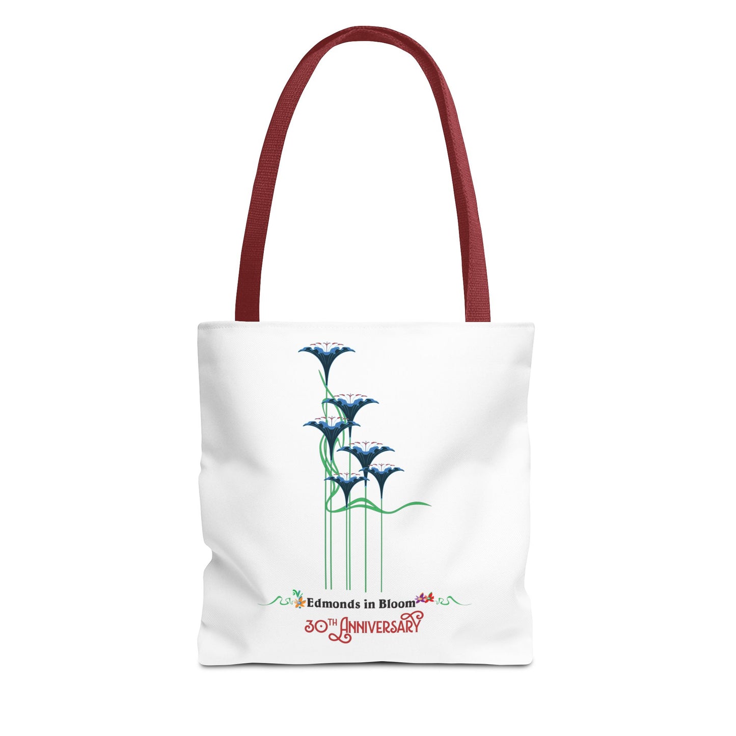 Edmonds in Bloom 30th Anniversary (Flowers) Tote Bag