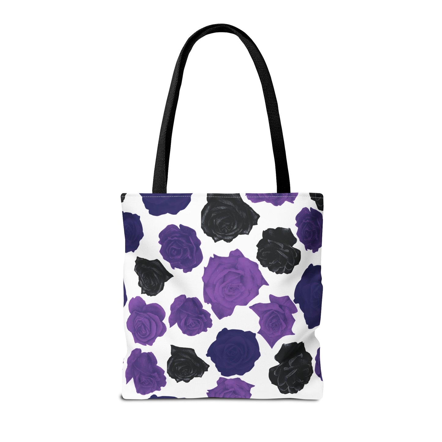 Dark Purple Roses Tote Bag