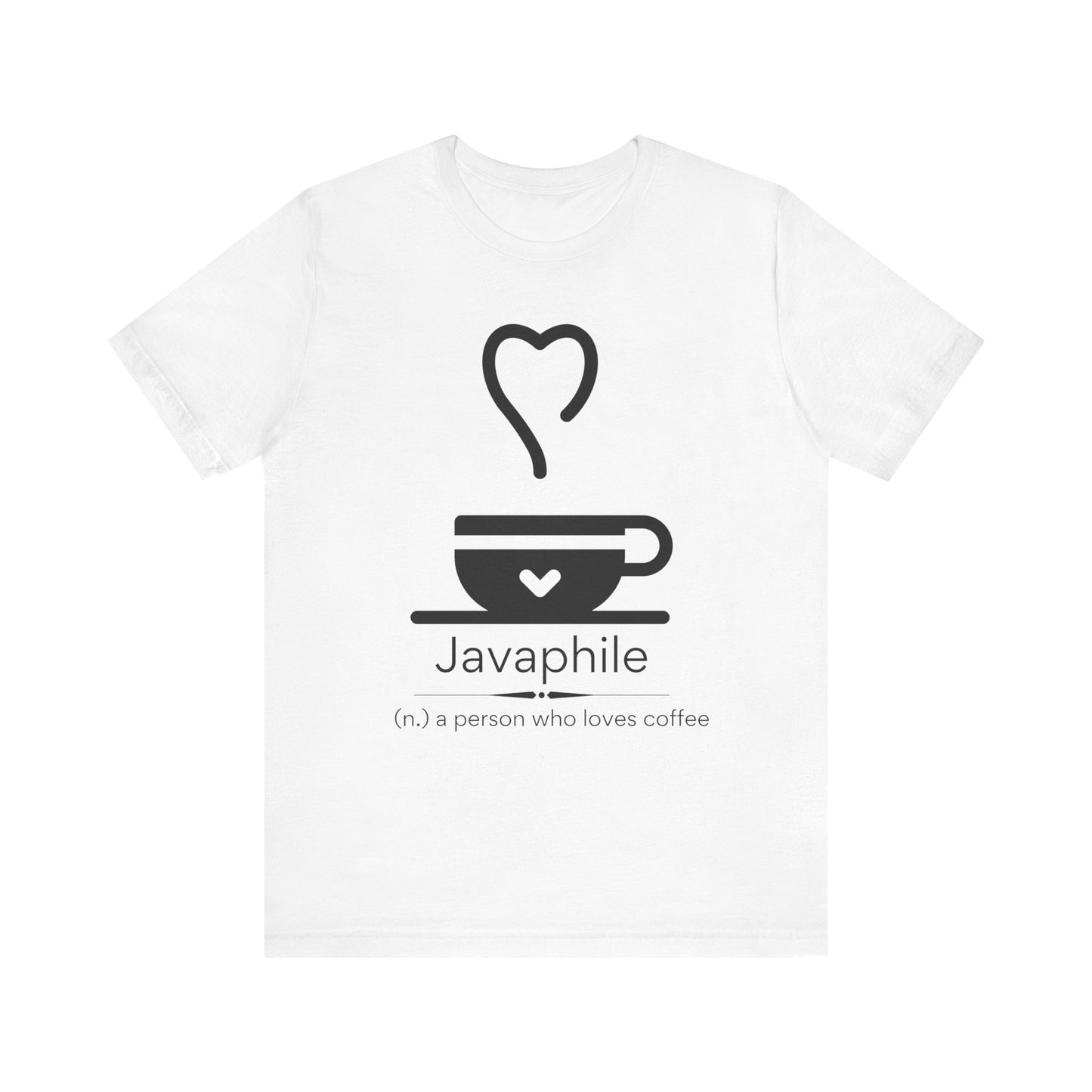 Javaphile - coffee lover T-shirt