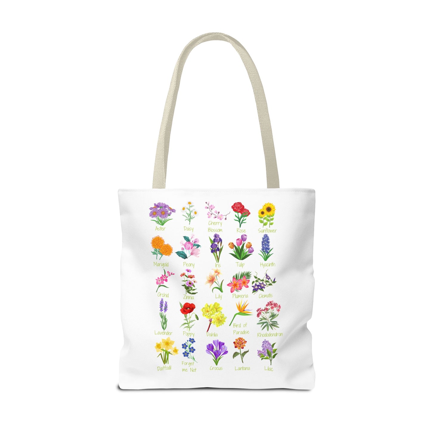 Favorite Flowers Tote Bag
