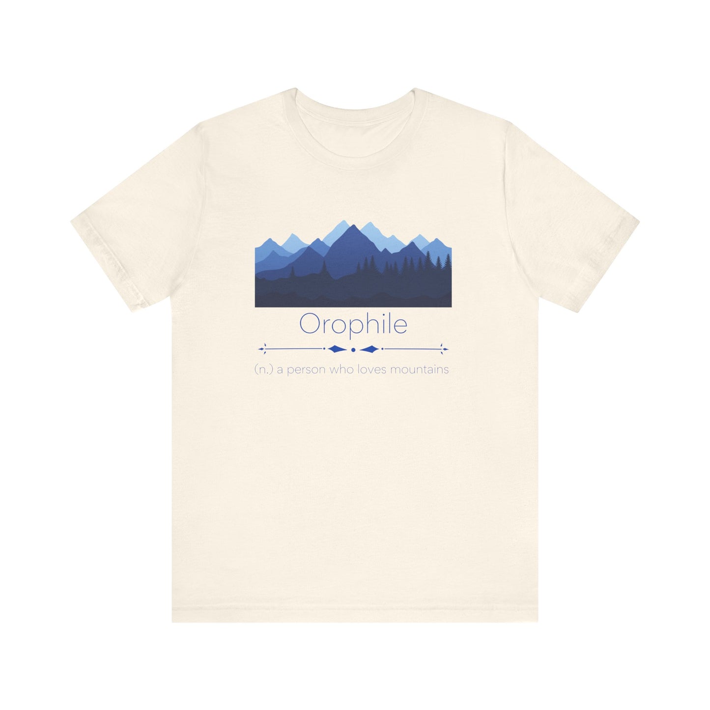 Orophile - mountain lover T-shirt