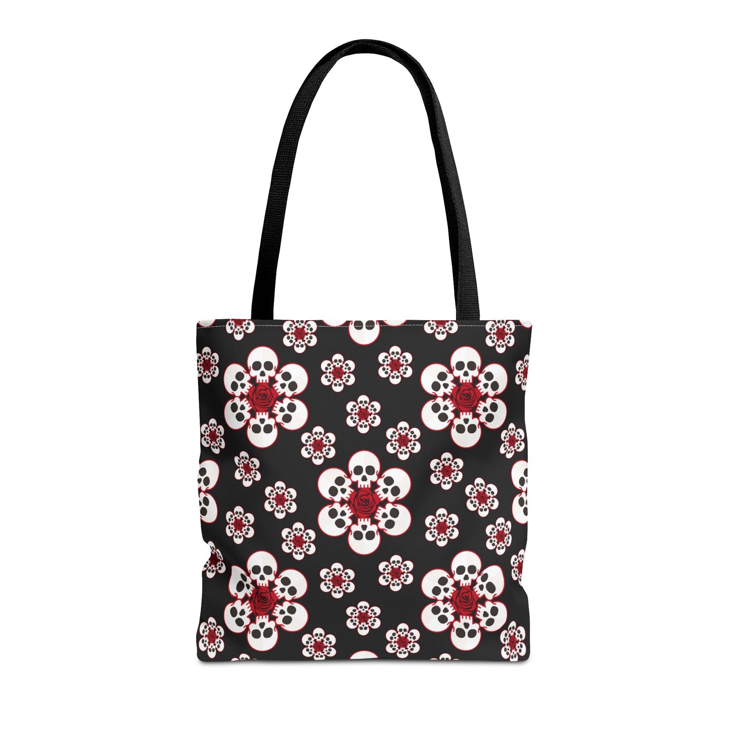 Skull Flower Tote Bag