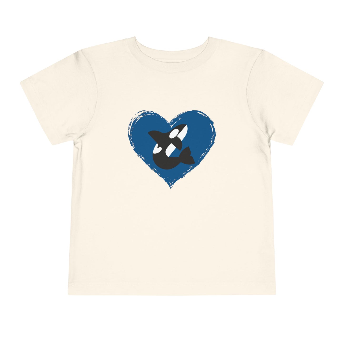 Orca Heart Toddler T-shirt