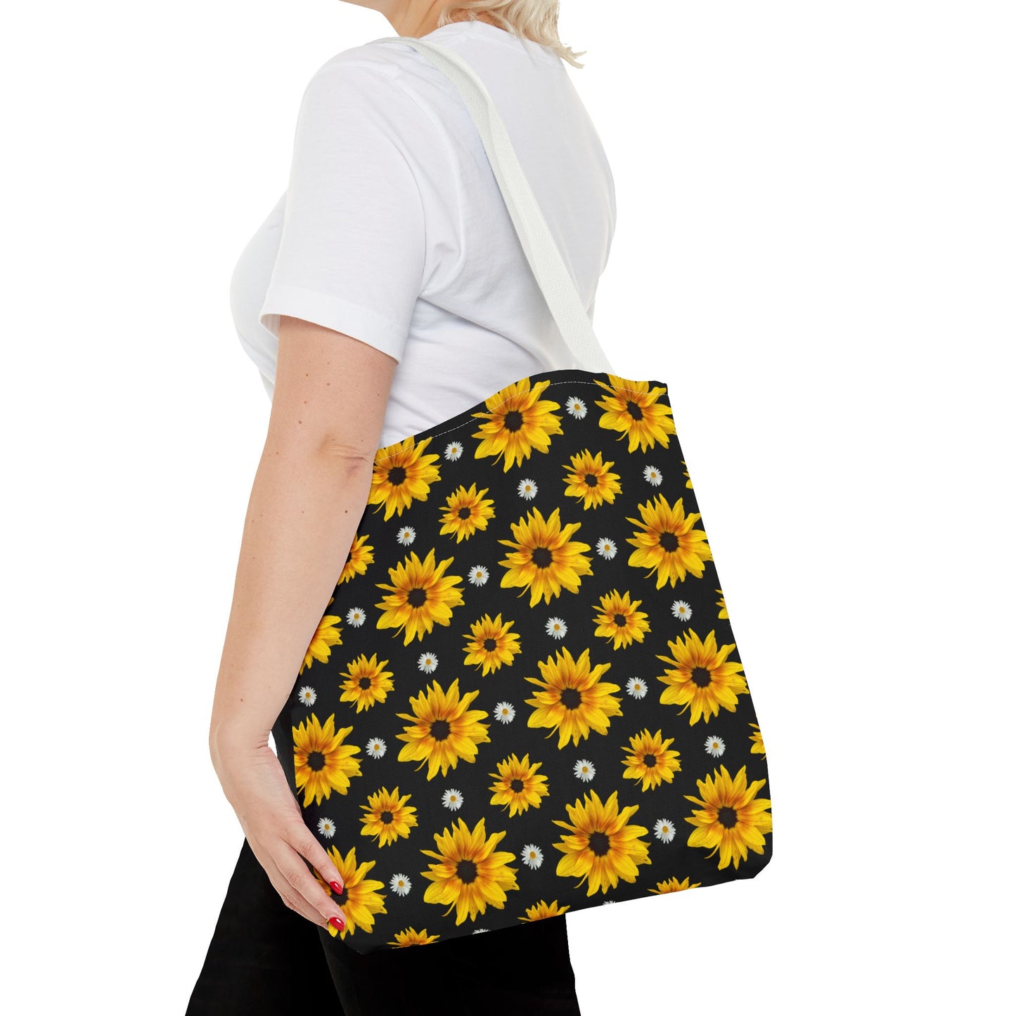 Sunflower Daisy Tote Bag
