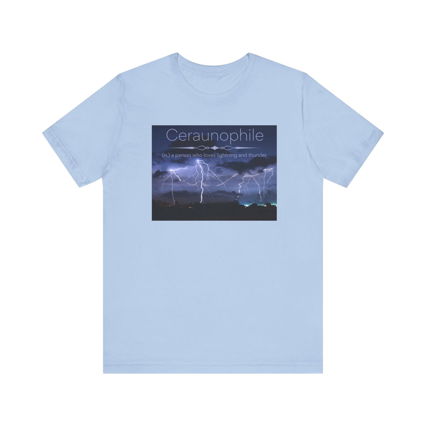 Ceraunophile Lightning & Thunder T-shirt