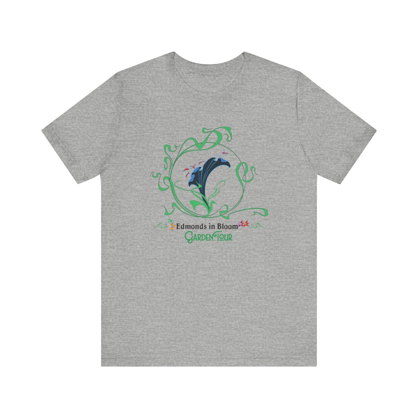 Edmonds in Bloom Garden Tour Unisex Jersey Short Sleeve Tee