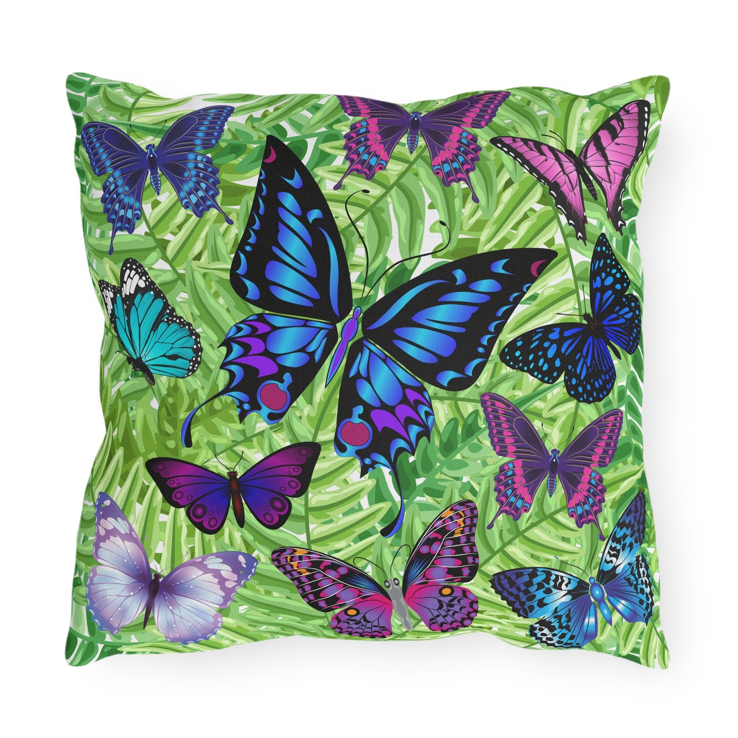 Beautiful Butterflies Outdoor Pillows