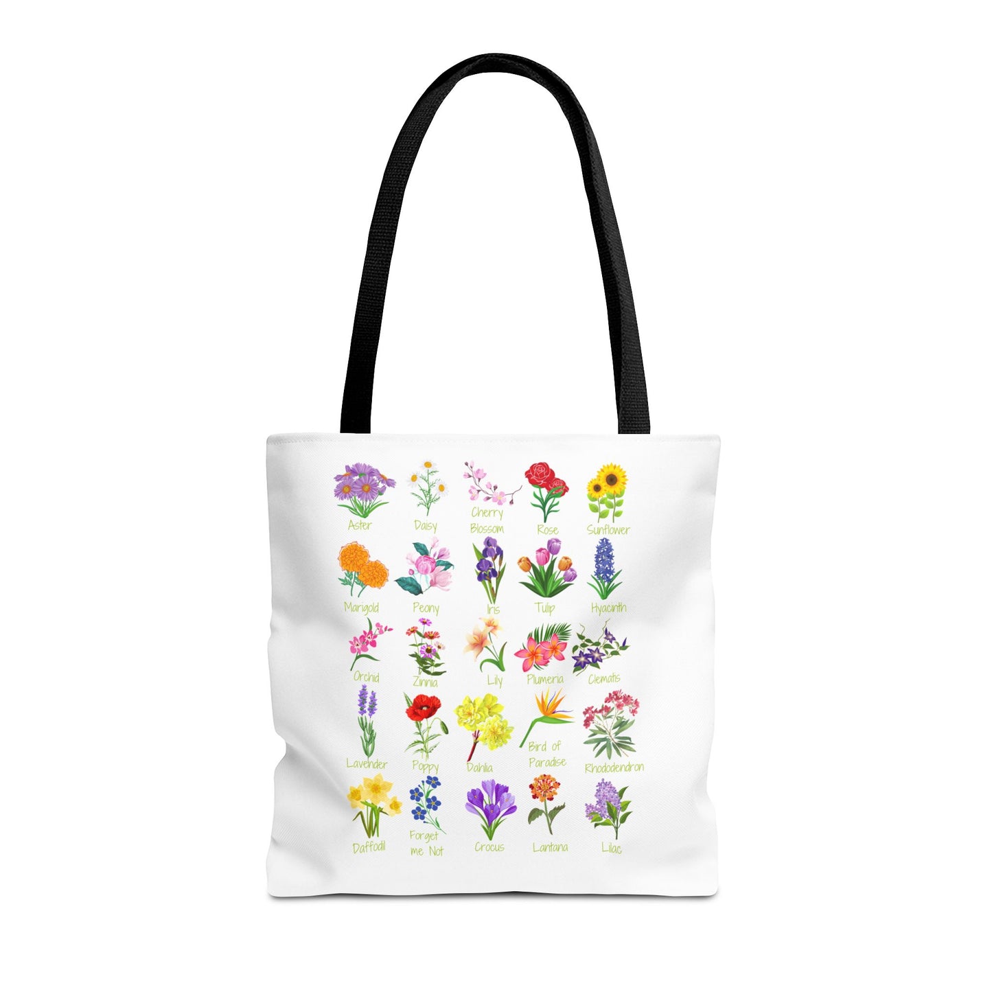 Favorite Flowers Tote Bag