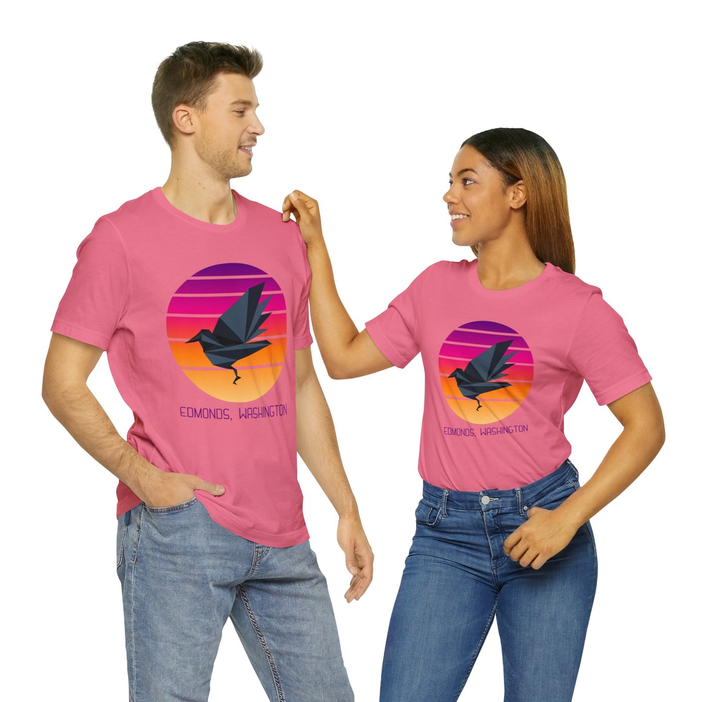 Sunset Crow Edmonds T-Shirt